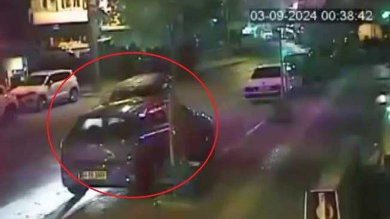 (Özel) Gece park ettiği otomobilini, sabah hasarlı buldu