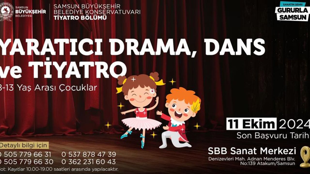 SBB Konservatuarı Tiyatro Kurslarına başvurular başladı