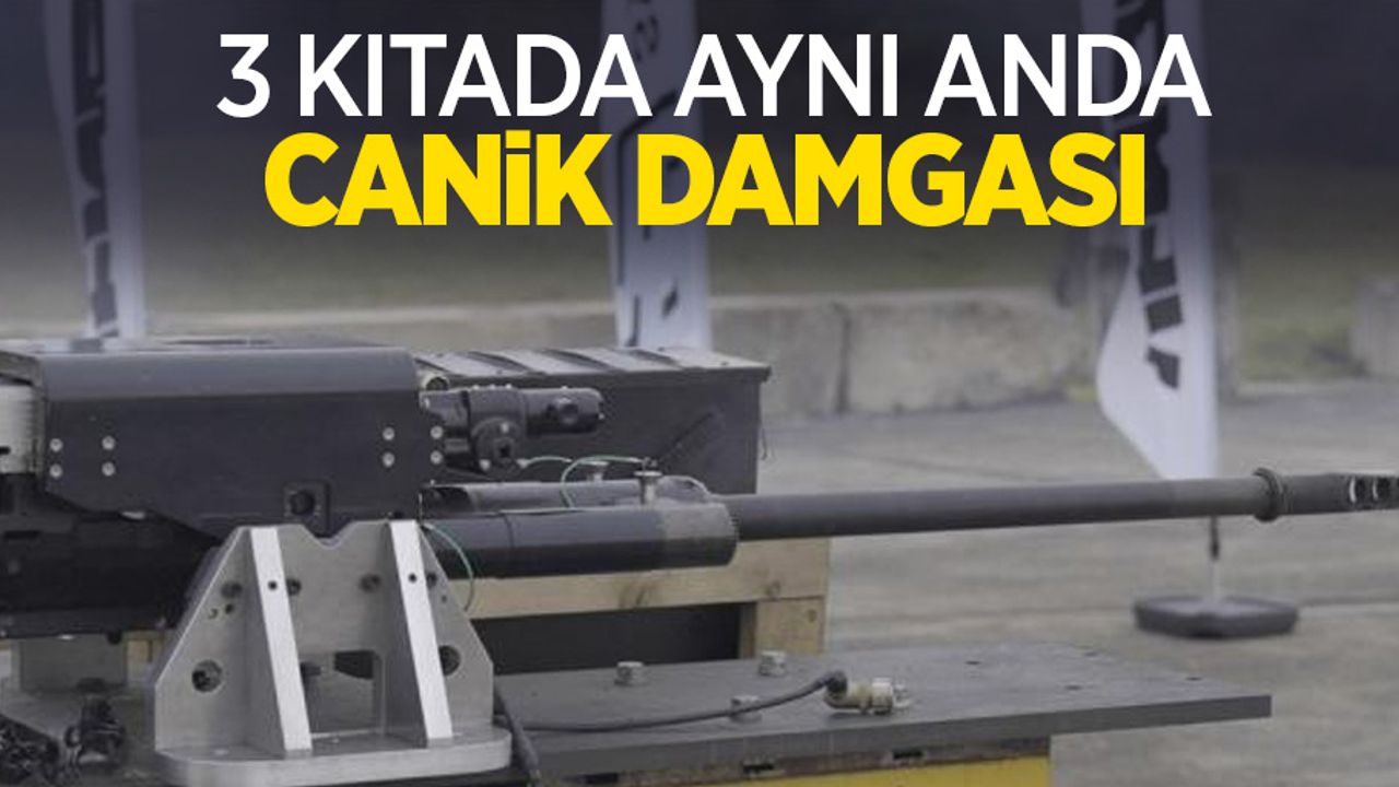 3 kıtada aynı anda CANiK damgası