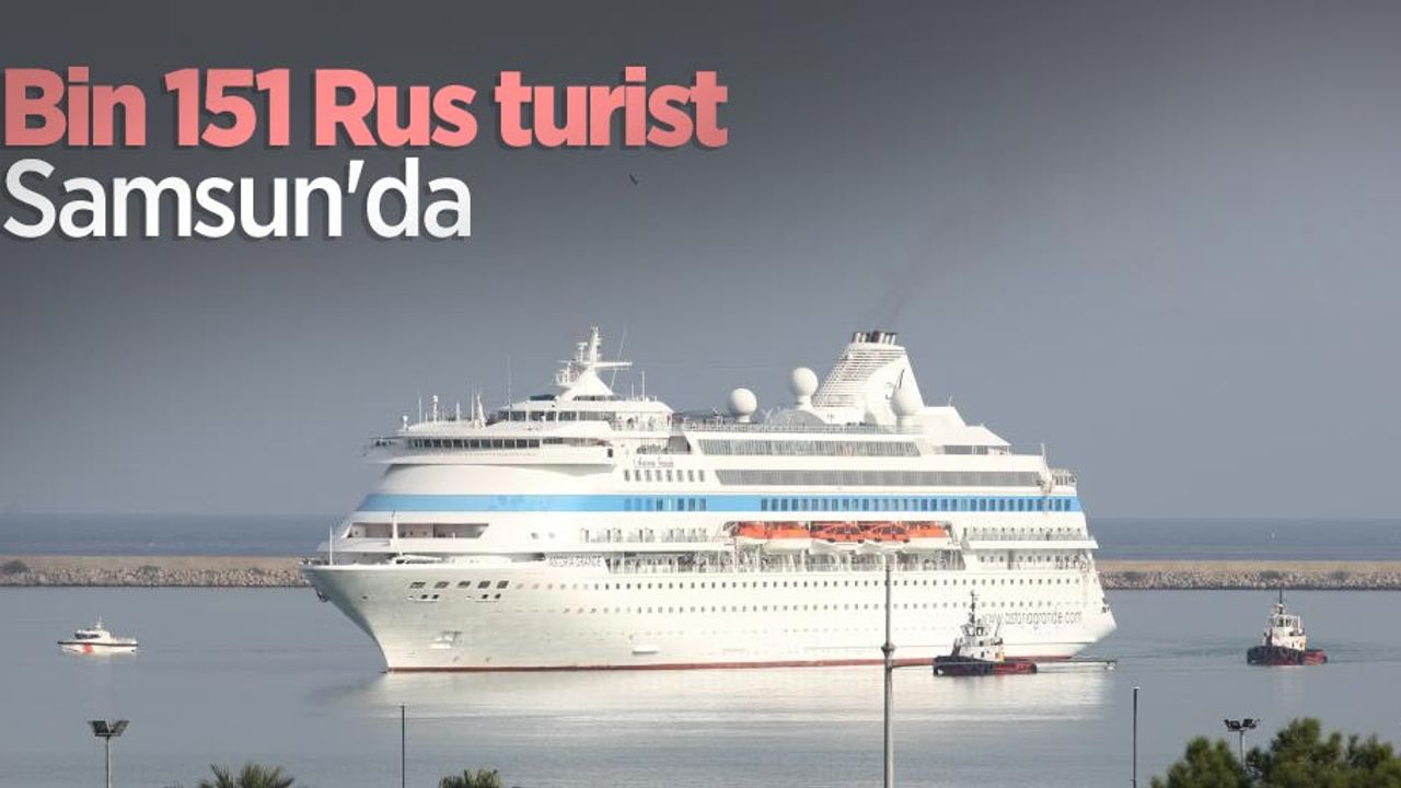 Bin 151 Rus turist Samsun'da