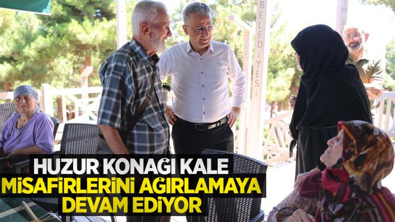 Huzur Konağı Kale, misafirlerini ağırlamaya devam ediyor