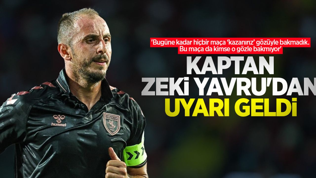 Kaptan Zeki Yavru'dan UYARI GELDİ 