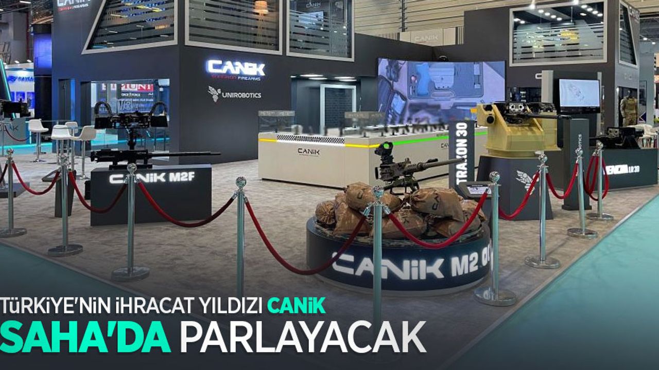 Türkiye'nin ihracat yıldızı CANiK, SAHA'da parlayacak