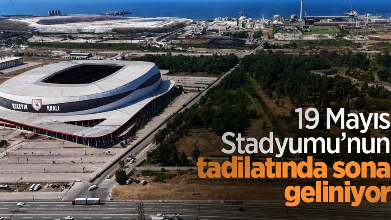19 Mayıs Stadyumu’nun tadilatında sona geliniyor