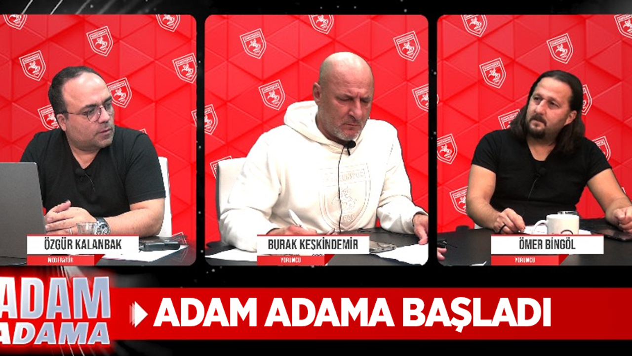 ADAM ADAMA BAŞLADI Samsunspor'a dair her şey bu programda…