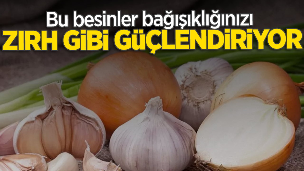 Bu besinler bağışıklığı zırh gibi güçlendiriyor