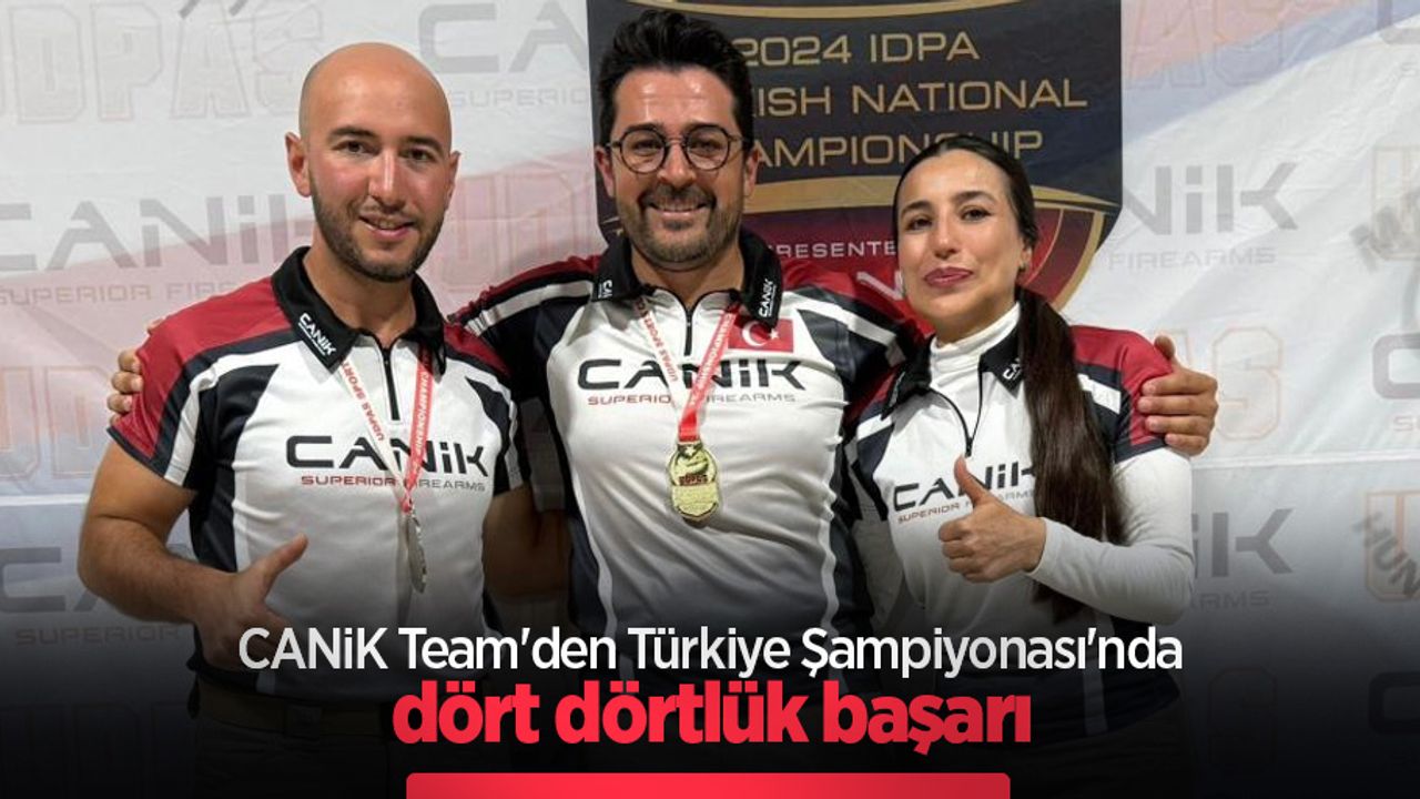 CANiK Team'den Türkiye Şampiyonası'nda dört dörtlük başarı