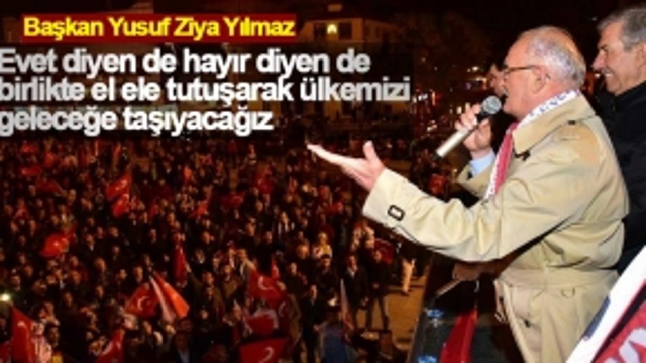 Yusuf Ziya Yılmaz: Türkiye demokrasi şölenine ev sahipliği yapıyor