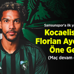 Samsunspor'a ilk yarıda şok: Kocaelispor, Florian Ayé ile Öne Geçti!