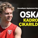 Kocaelispor deplasmanı öncesi şok iddia! OSKAR KADRODAN ÇIKARILDI MI?