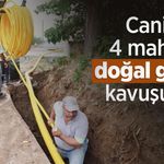 Canik'te 4 mahalle doğal gaza kavuşuyor