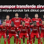 Samsunspor transferde zirvede! 7,5 milyon euroluk fark dikkat çekti