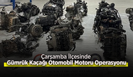 Çarşamba İlçesinde Gümrük Kaçağı Otomobil Motoru Operasyonu