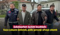 Şakalaşırken işçisini bıçakladı: Suçu çalışanı üstlendi, polis gerçeği ortaya çıkardı