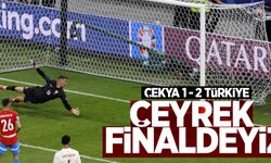 Çekya 1-2 Türkiye: Çeyrek finaldeyiz!