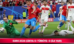 EURO 2024: Çekya: 0 - Türkiye: 0 (İlk yarı)