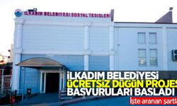 İlkadım Belediyesi ücretsiz düğün projesi başvuruları başladı: İşte aranan şartlar!
