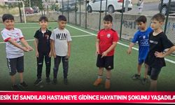 Kesik izi sandılar, hastaneye gidince hayatının şokunu yaşadılar