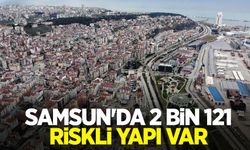 Samsun’da 2 bin 121 riskli yapı var