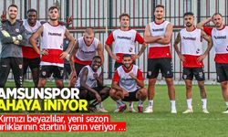 Samsunspor sahaya iniyor: Kırmızı beyazlılar, yeni sezon hazırlıklarının startını yarın veriyor...