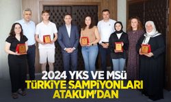2024 YKS ve MSÜ Türkiye şampiyonları Atakum’dan