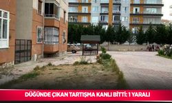 Düğünde çıkan tartışma kanlı bitti: 1 yaralı