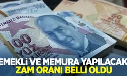 Emekli ve memura yapılacak zam oranı belli oldu