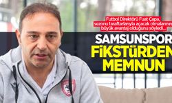 Futbol Direktörü Fuat Çapa, sezonu taraftarlarıyla açacak olmalarının büyük avantaj olduğunu söyledi... Samsunspor fikstürden memnun 