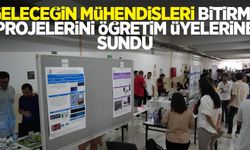 Geleceğin mühendisleri bitirme projelerini öğretim üyelerine sundu
