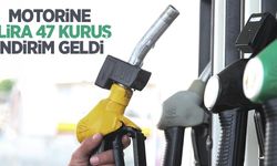 Motorine 1 lira 47 kuruş indirim geldi