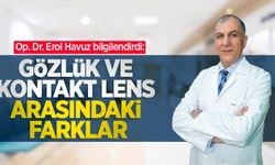 Op. Dr. Erol Havuz bilgilendirdi: Gözlük ve kontakt lens arasındaki farklar