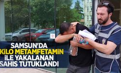 Samsun'da 2 kilo metamfetamin ile yakalanan şahıs tutuklandı