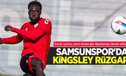 Samsunspor'da Kingsley rüzgarı