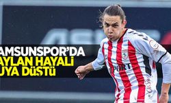 Samsunspor'da Taylan hayali suya düştü