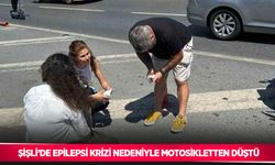 Şişli’de epilepsi krizi nedeniyle motosikletten düştü: Otobüsün altında kalmaktan son anda kurtuldu