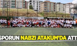 Sporun nabzı Atakum'da attı