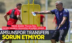 Teknik direktör Thomas Reis, transfer yasağının dezavantaj olmadığını söyledi…  SAMSUNSPOR TRANSFERİ  SORUN ETMİYOR