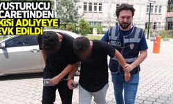 Uyuşturucu ticaretinden 2 kişi adliyeye sevk edildi