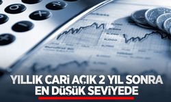 Yıllık cari açık 2 yıl sonra en düşük seviyede
