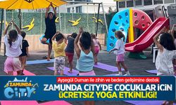 Zamunda City'de çocuklar için ücretsiz yoga etkinliği!  Ayşegül Duman ile zihin ve beden gelişimine destek