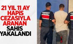 21 yıl 11 ay hapis cezası ile aranan şahıs yakalandı