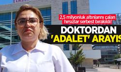 2,5 milyonluk altınlarını çalan hırsızlar serbest bırakıldı! Doktordan 'adalet' arayışı 