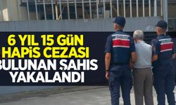 6 yıl 15 gün hapis cezası bulunan şahıs yakalandı