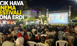 Açık hava sinema festivali sona erdi