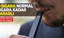 E-Sigara normal sigara kadar zararlı: Özellikle gençler arasında yaygın!