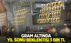 Gram altında yıl sonu beklentisi 3 bin TL
