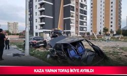 Kaza yapan Tofaş ikiye ayrıldı