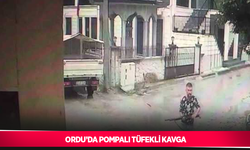 Ordu’da pompalı tüfekli kavga