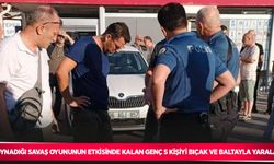 Oynadığı savaş oyununun etkisinde kalan genç 5 kişiyi bıçak ve baltayla yaraladı