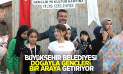 Samsun Büyükşehir Belediyesi; doğayla gençleri bir araya getiriyor